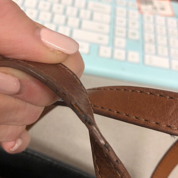 Fossil Black Saffiano Leather Bag - Picture 10 of 13